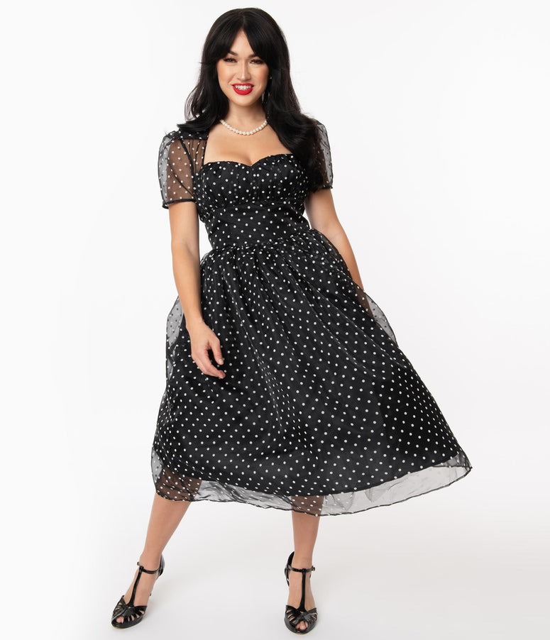 penneys polka dot dress