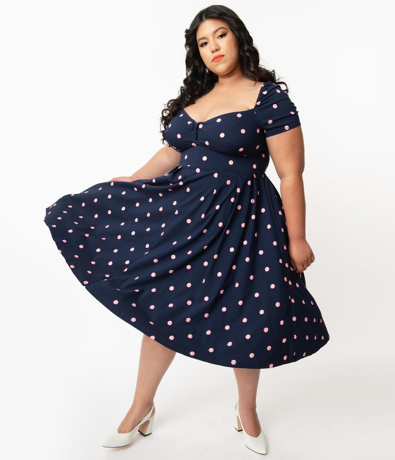 Plus Size Swing Dresses – Unique Vintage