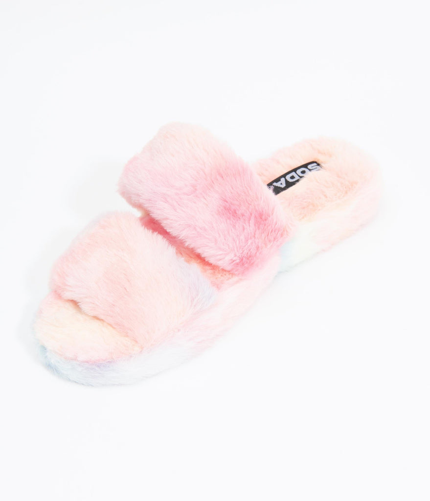 soft fuzzy slippers