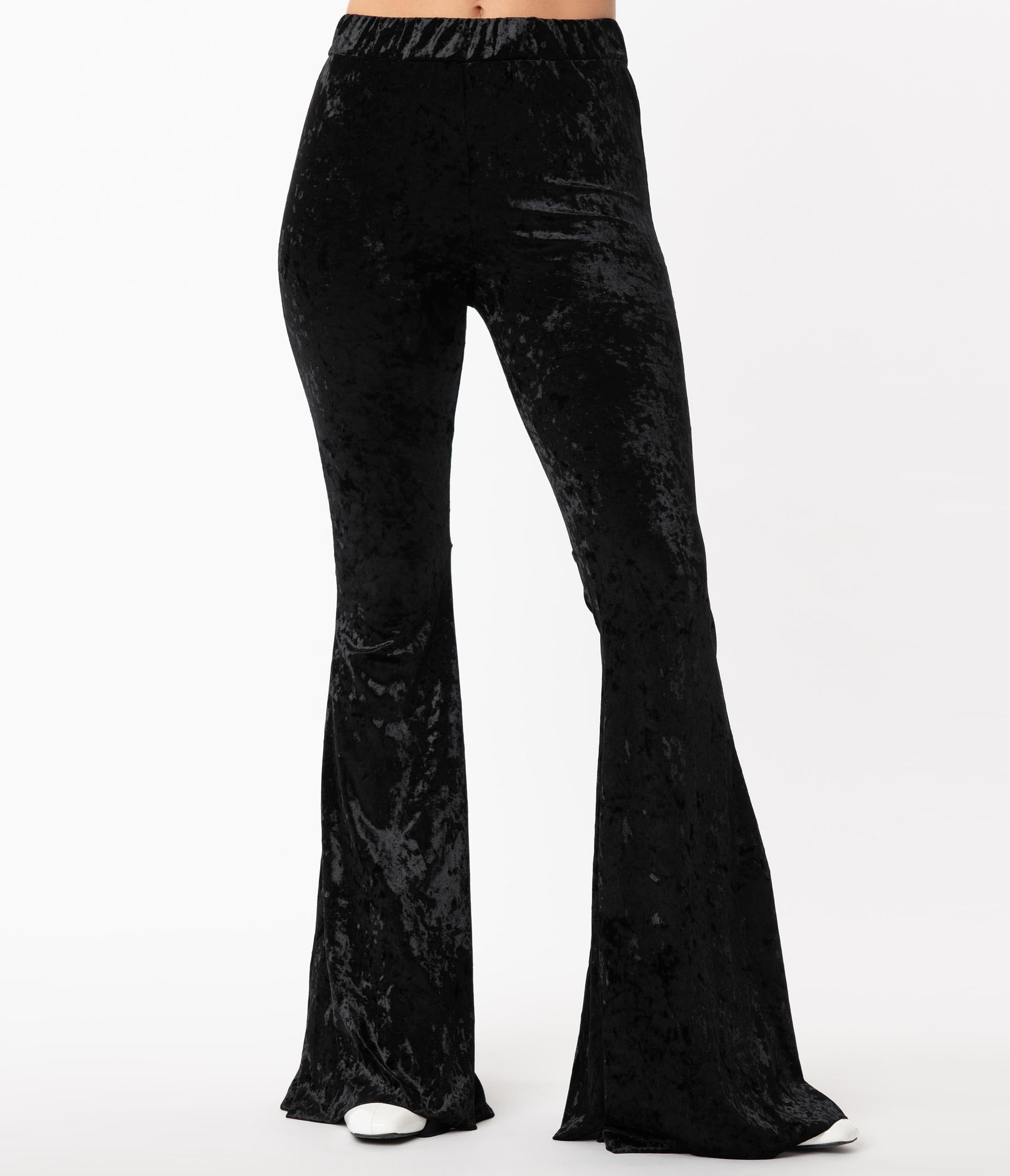 velour flare pants