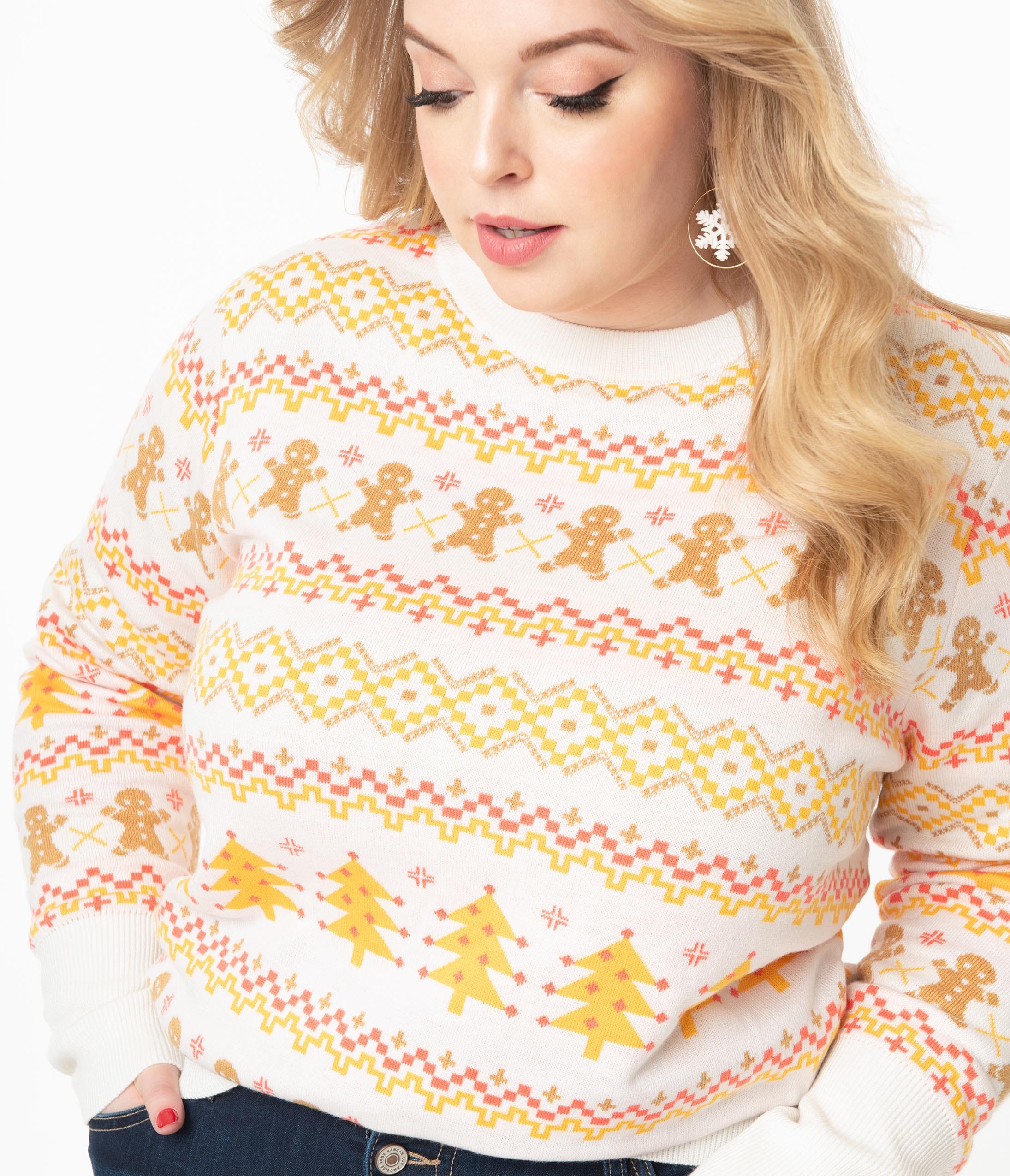 plus size vintage sweaters