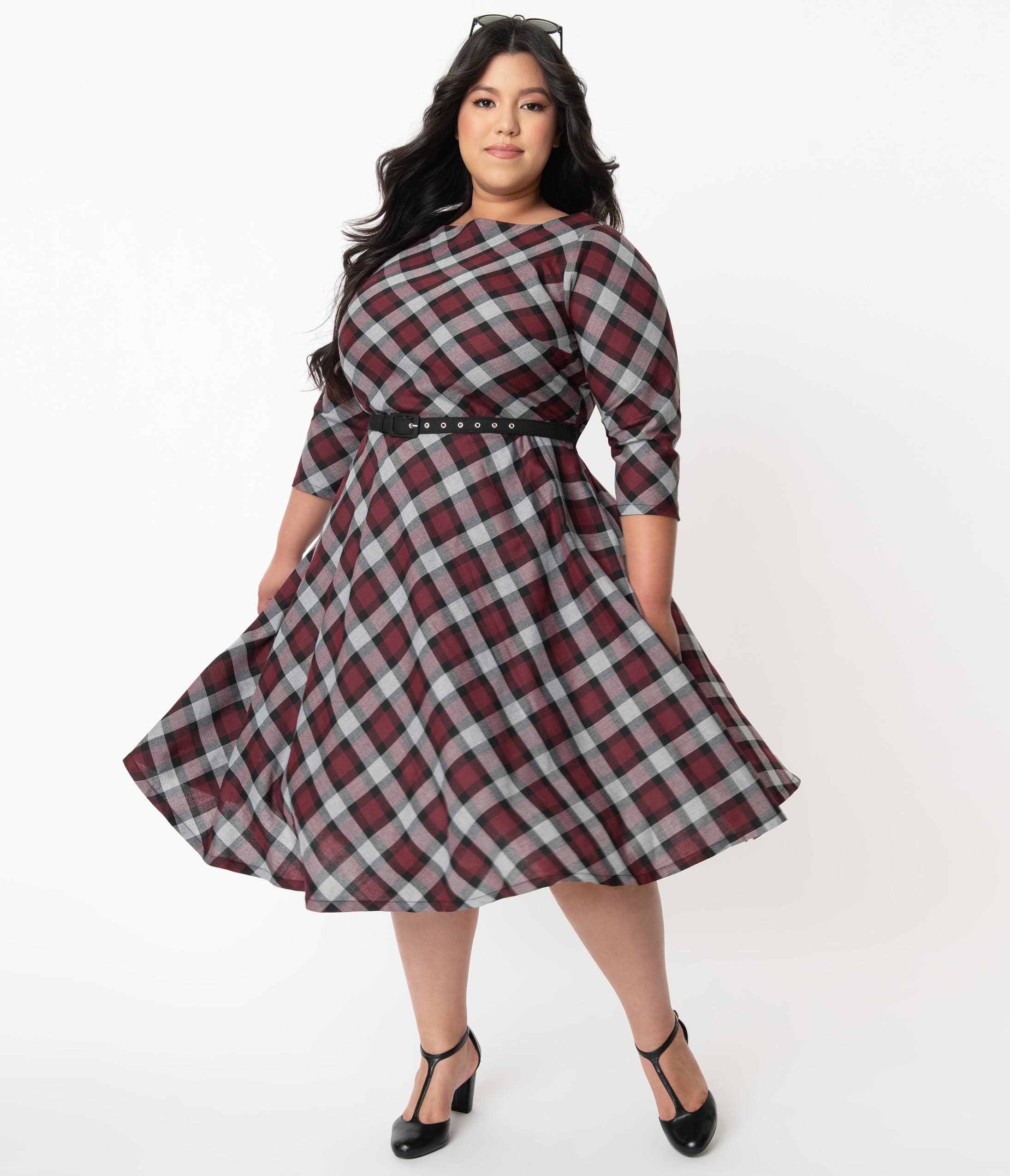 Plus Size Swing Dresses, Vintage Dresses