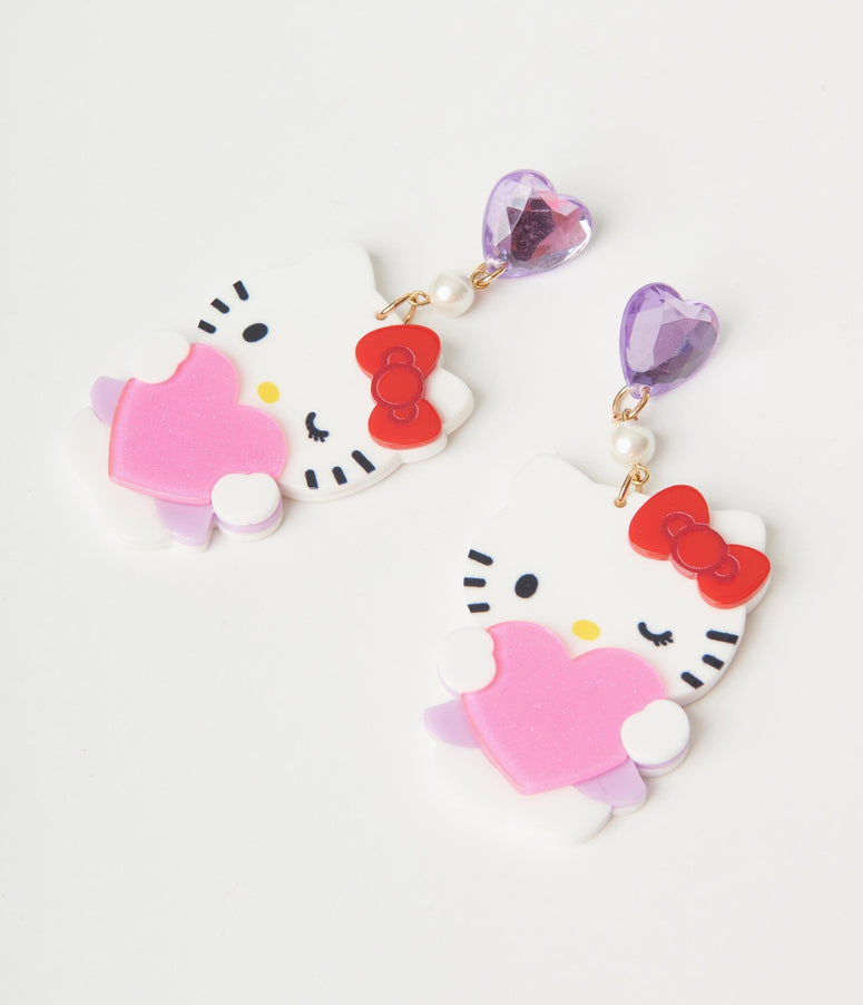 Irregular Choice Hello Kitty Drop Earrings
