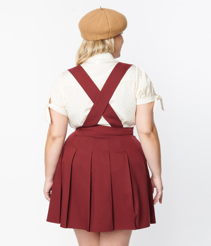 スカートVERTICAL GATHER SUSPENDER SKIRT