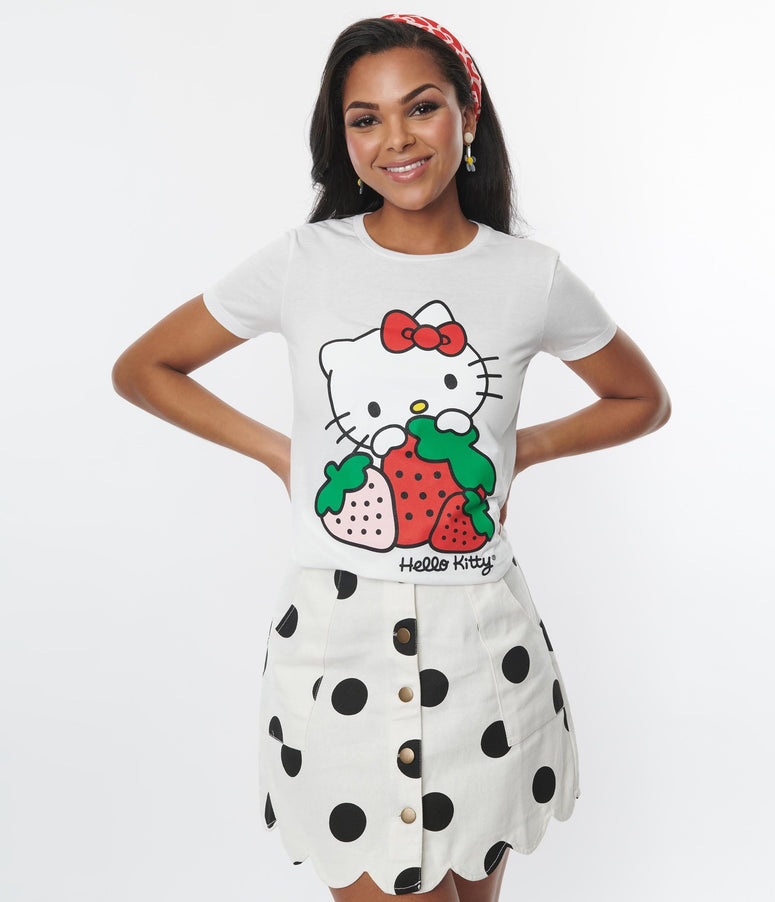 Hello Kitty x Smak Parlour Strawberry Fitted Tee