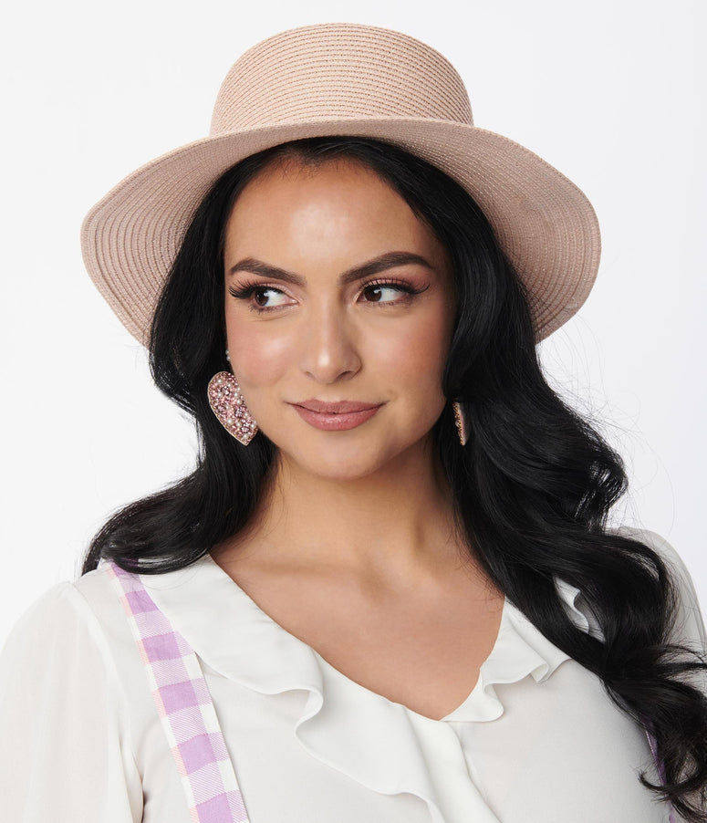 Blush Pink Sun Hat