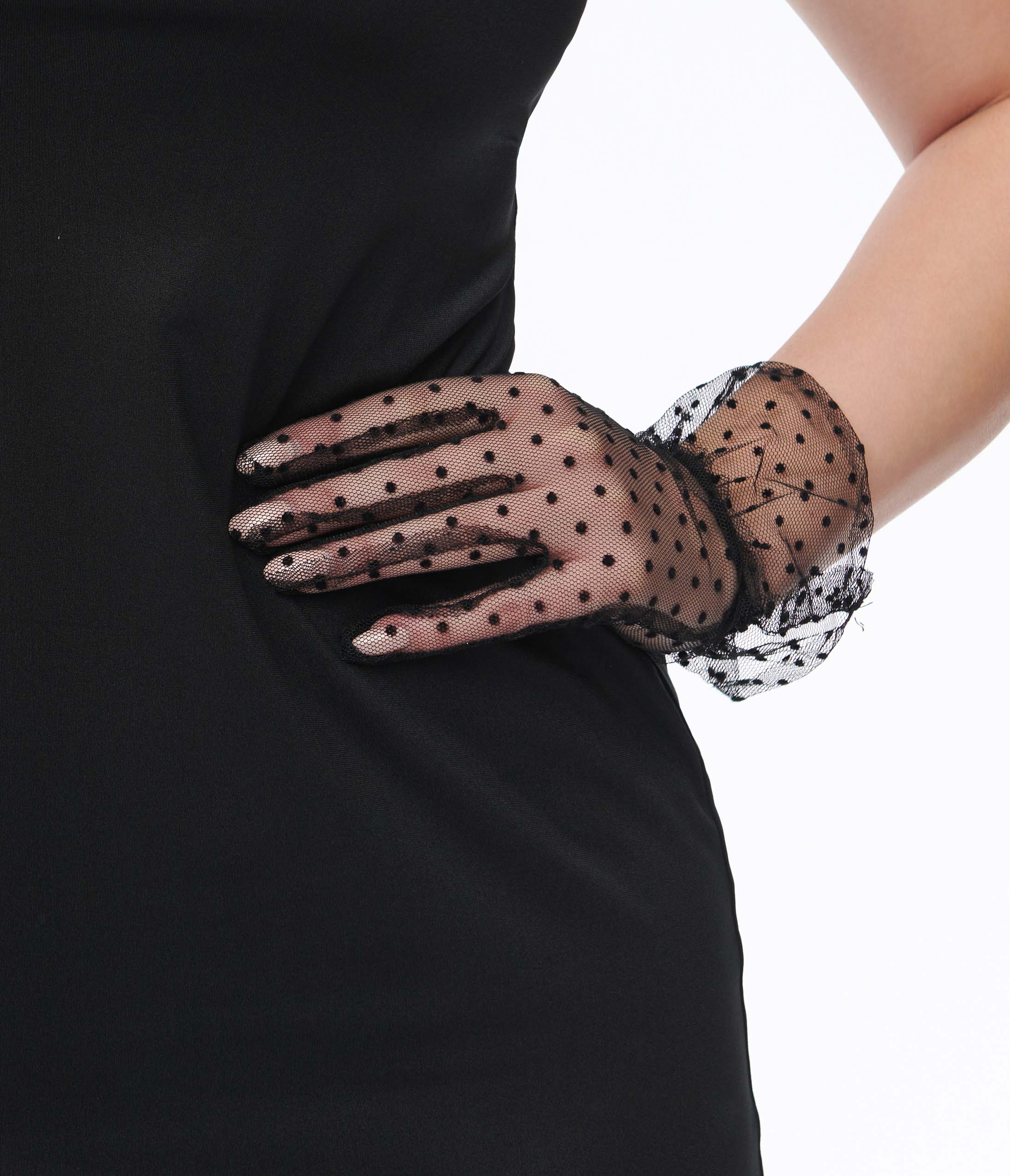 Lace Trim Gloves  Black lace gloves, Elegant gloves, Gloves fashion