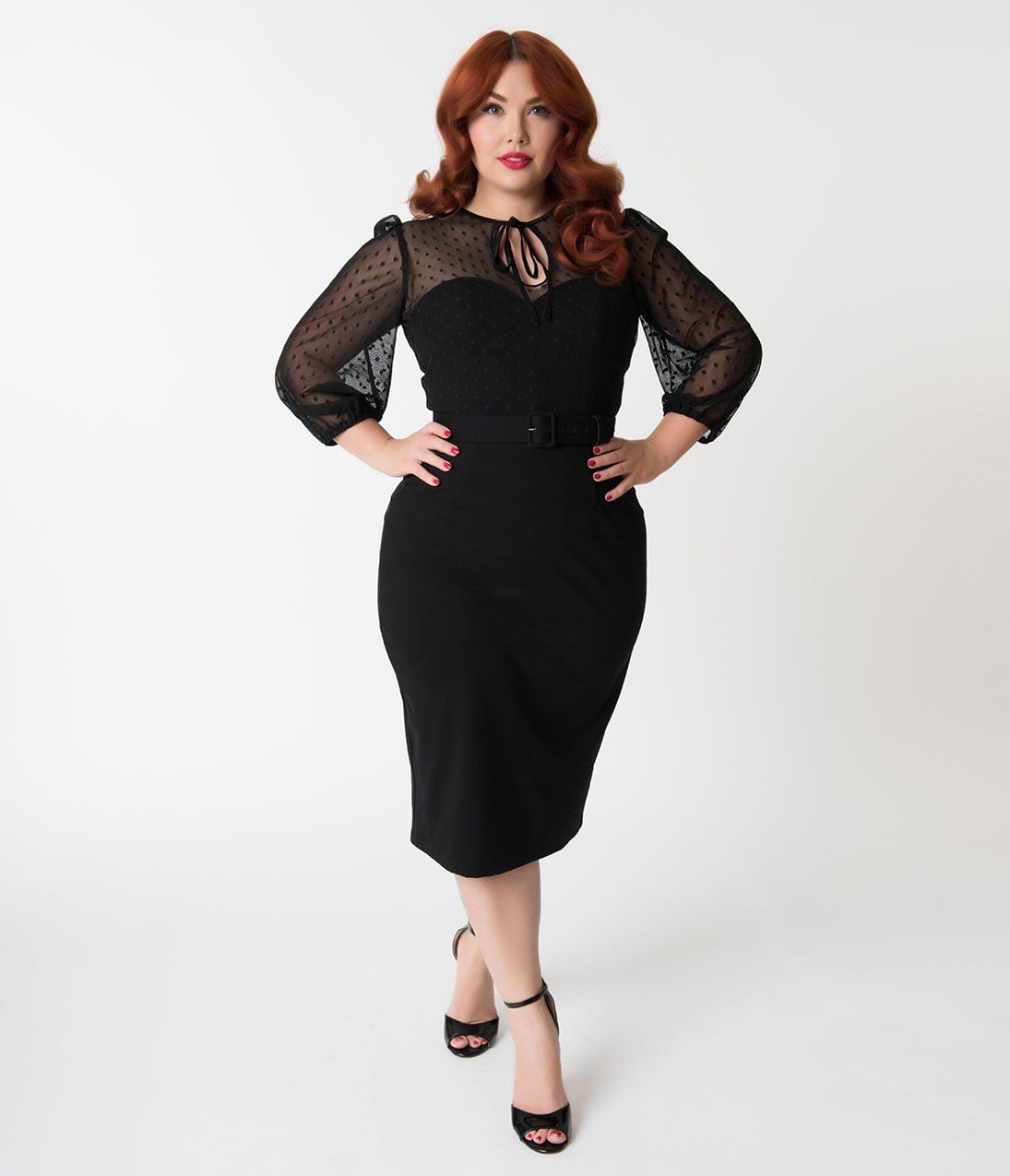 Vintage Style 1940s Plus Size Dresses