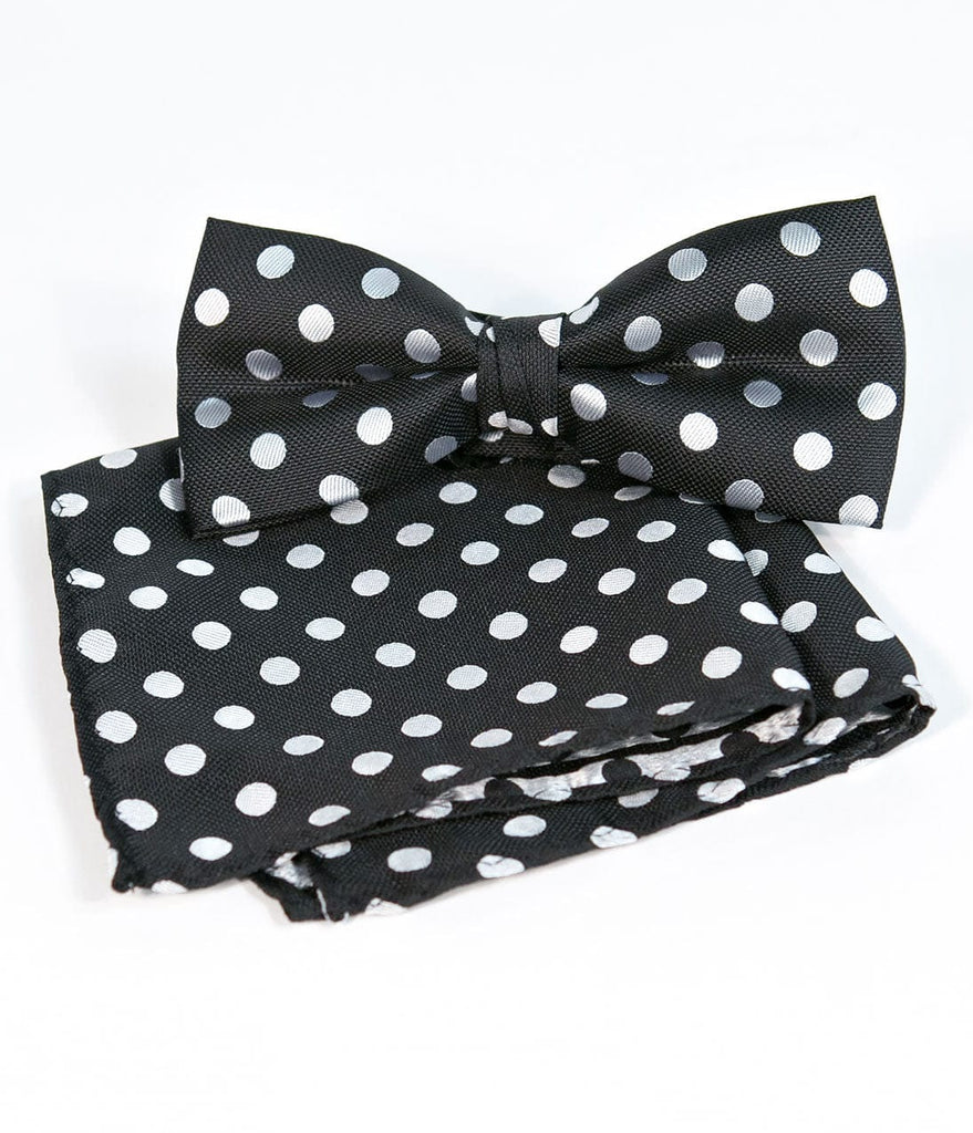 polka dot bow tie