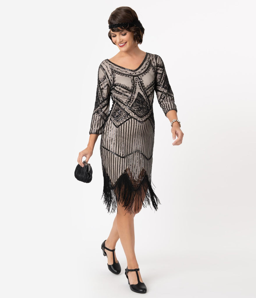 loose flapper dress