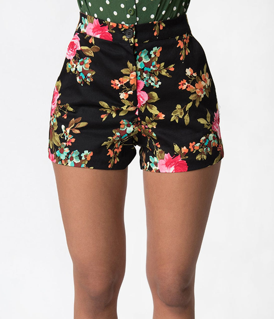 Pin Up Shorts - High-Waisted & Sailor Shorts – Unique Vintage