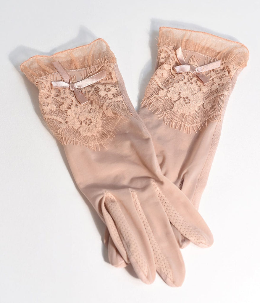 vintage lace gloves