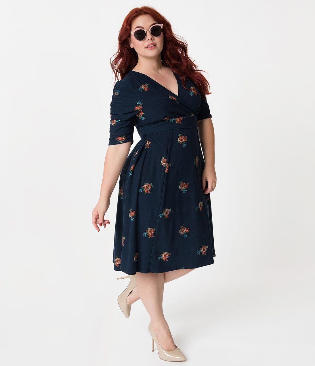 Vintage Style 1940s Plus Size Dresses