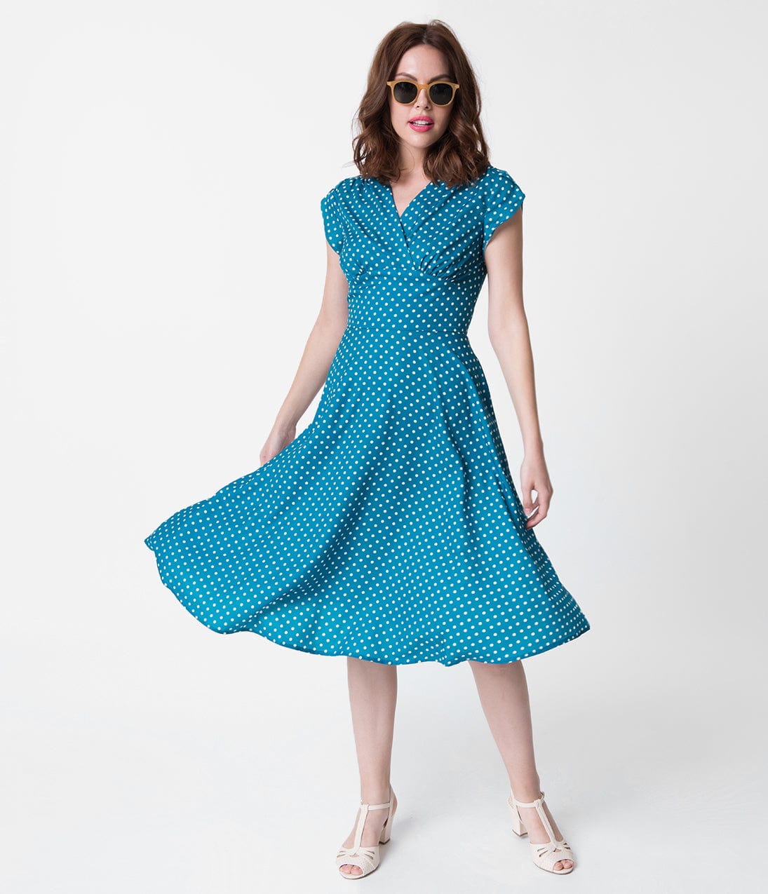 Polka Dot Dresses 20s 30s 40s 50s 60s