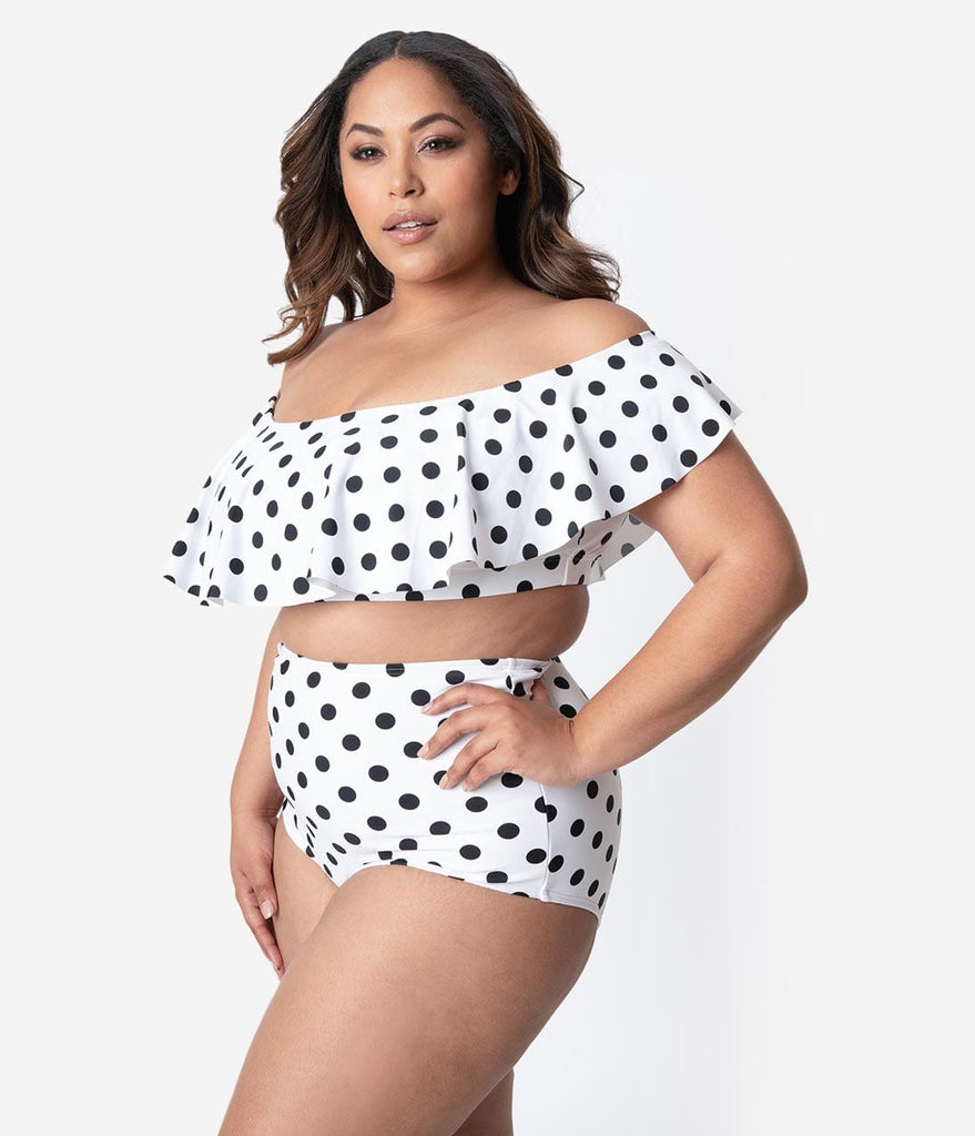 vintage plus size swimwear