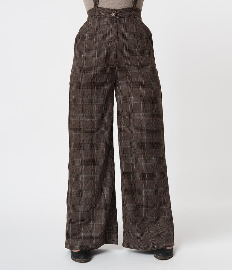 Pinup Pants - Wide-Leg, High-Wasted & Capri – Unique Vintage