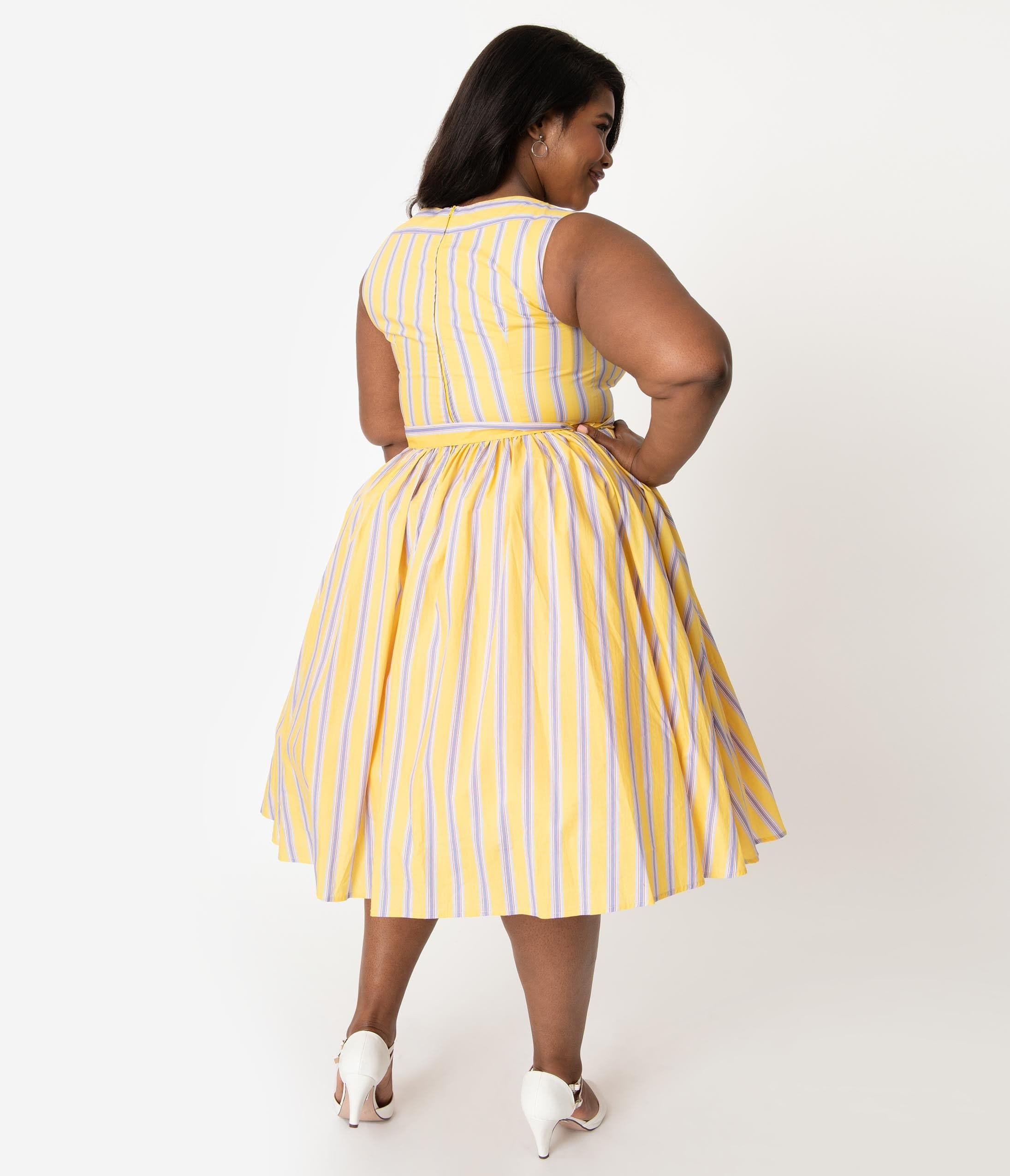 purple sundress plus size