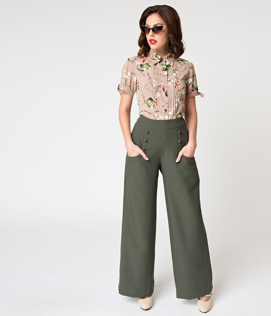 shirts to wear with green pants