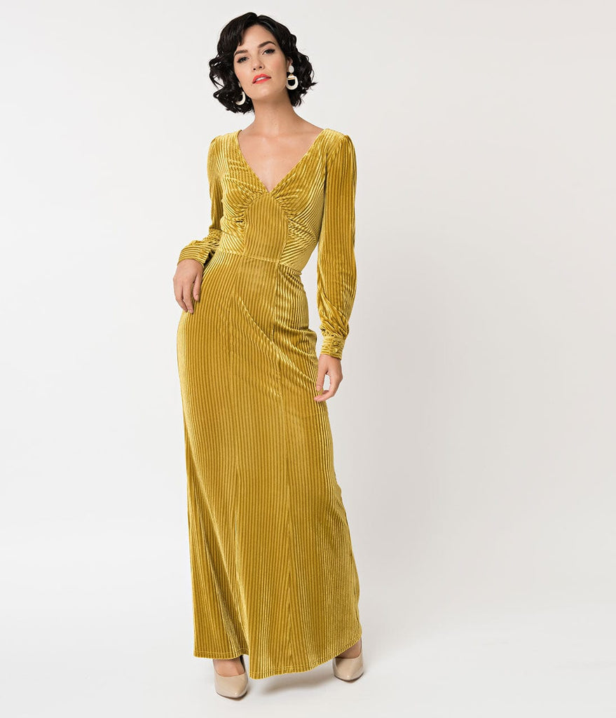 1930s maxi dress