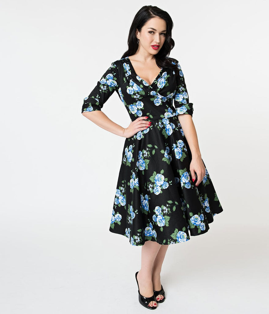 unique vintage delores swing dress