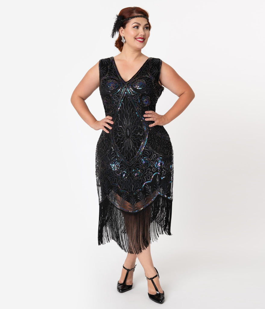 iridescent dress plus size