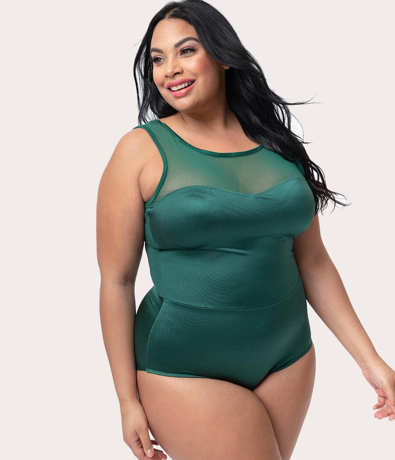 Esther Williams Swimwear Regular Plus Size Swim Unique Vintage