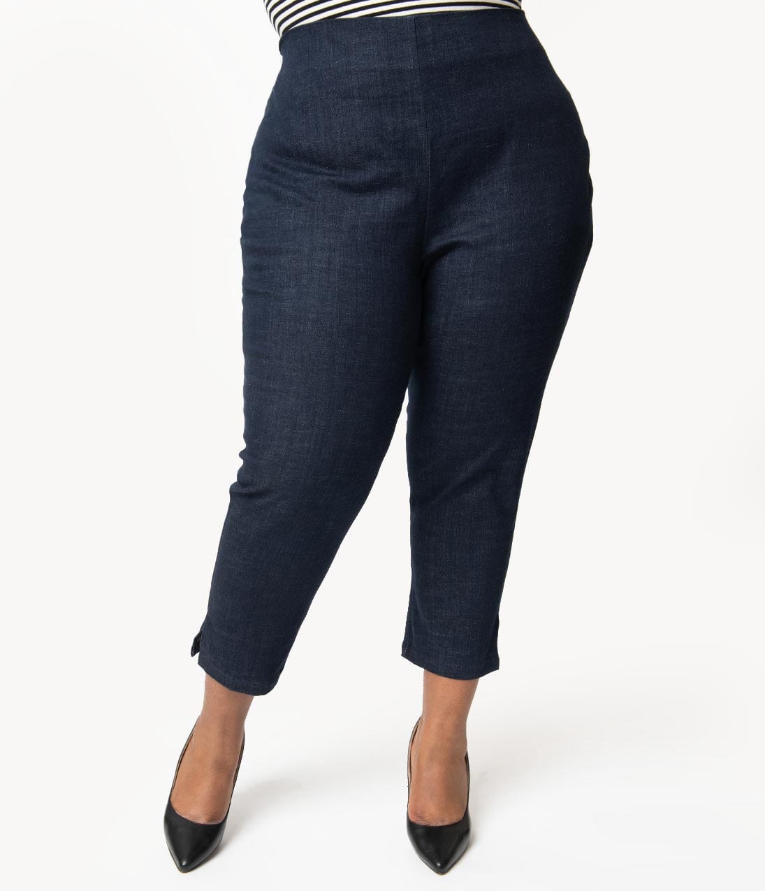 denim capri pants