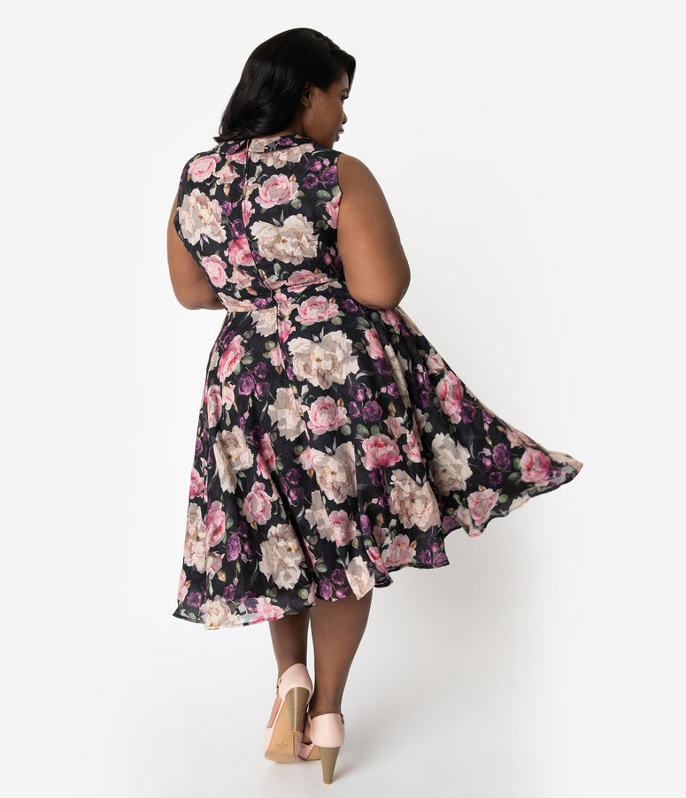 Plus Size Swing Dresses – Unique Vintage