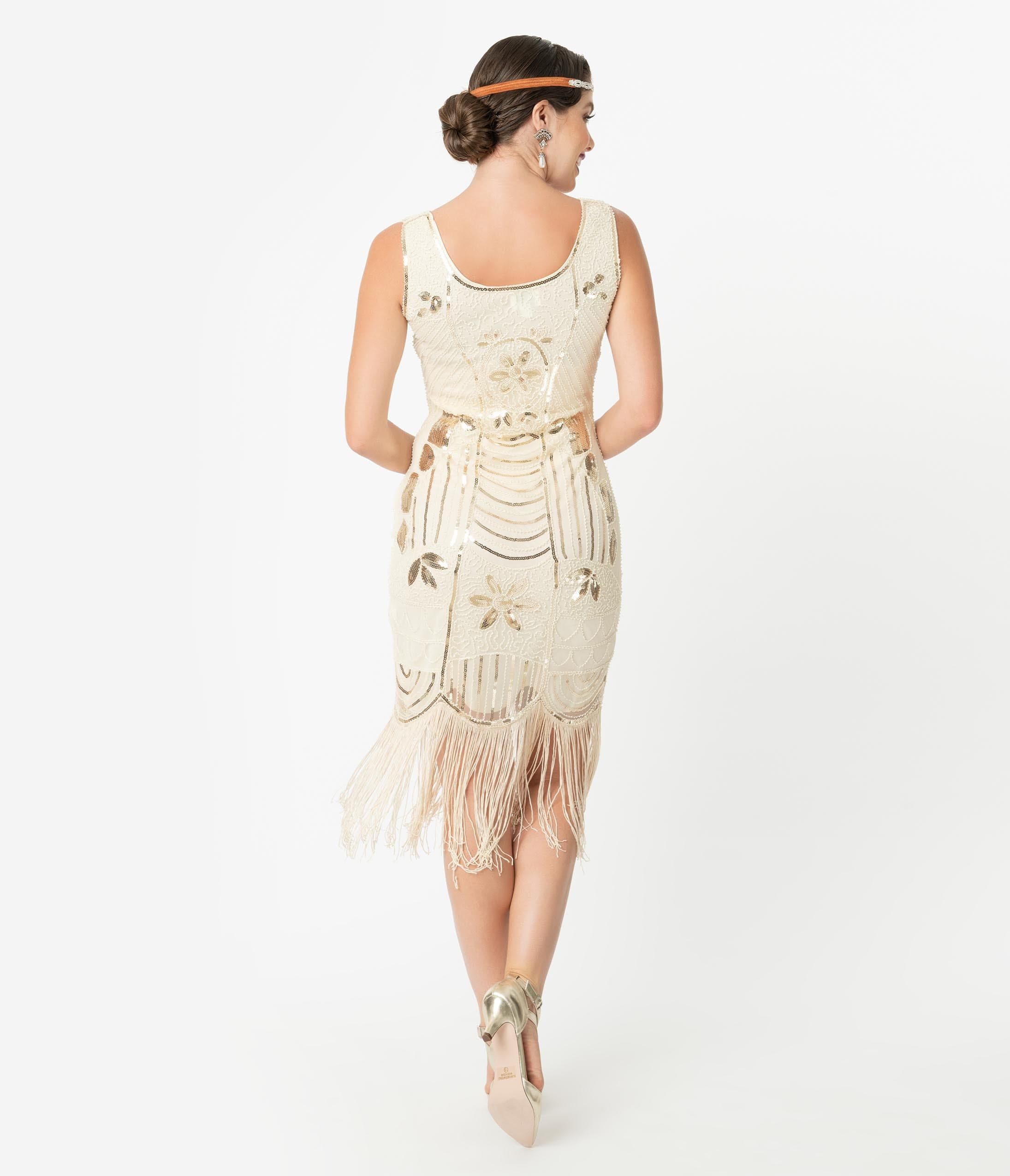 h&m feather dress