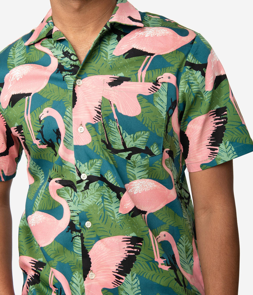 pink flamingo shirt mens