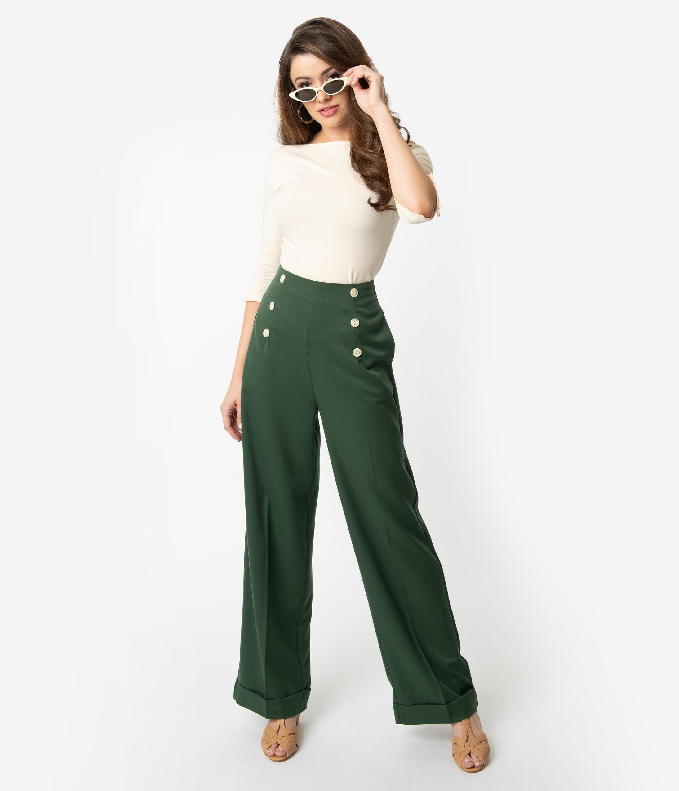 Women's 1940s Pants Styles- History and Buying Guide