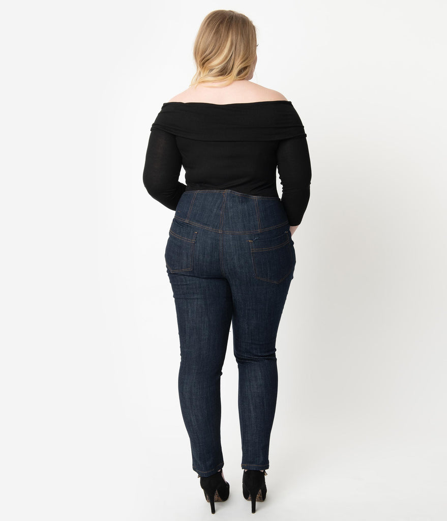 plus size vintage jeans