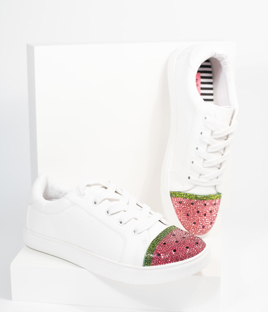 betsey johnson watermelon shoes