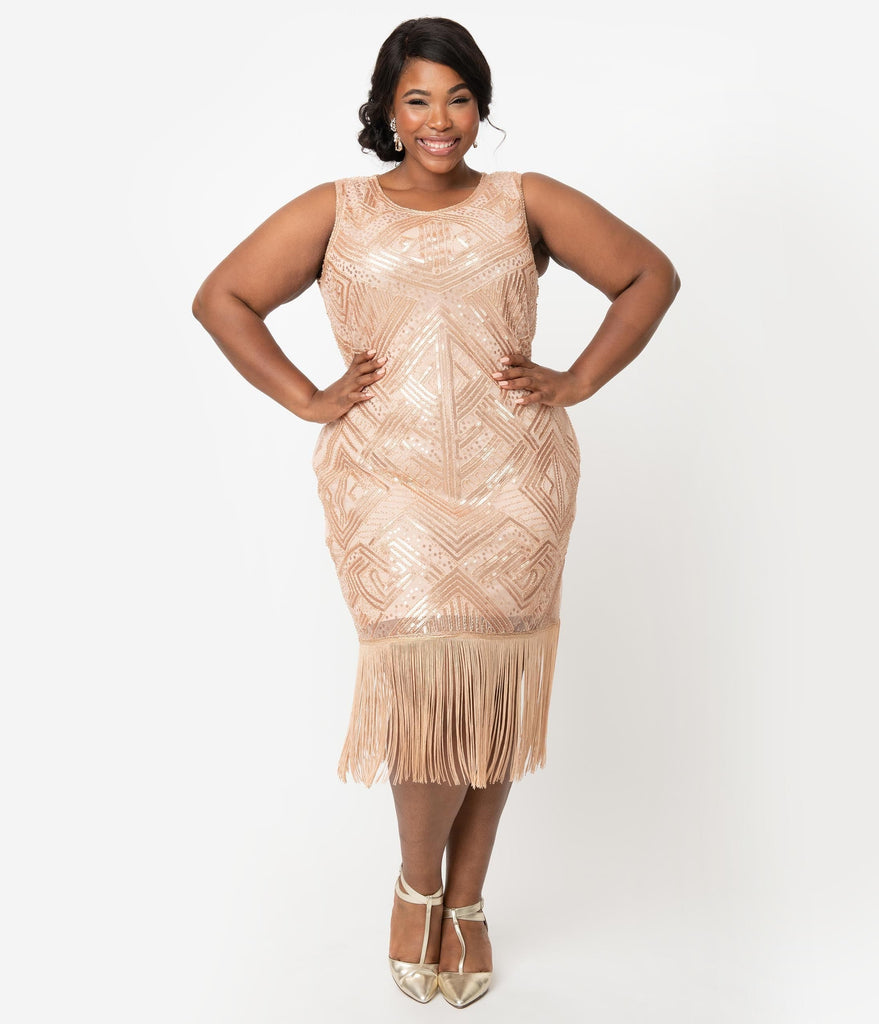 blush plus size dress