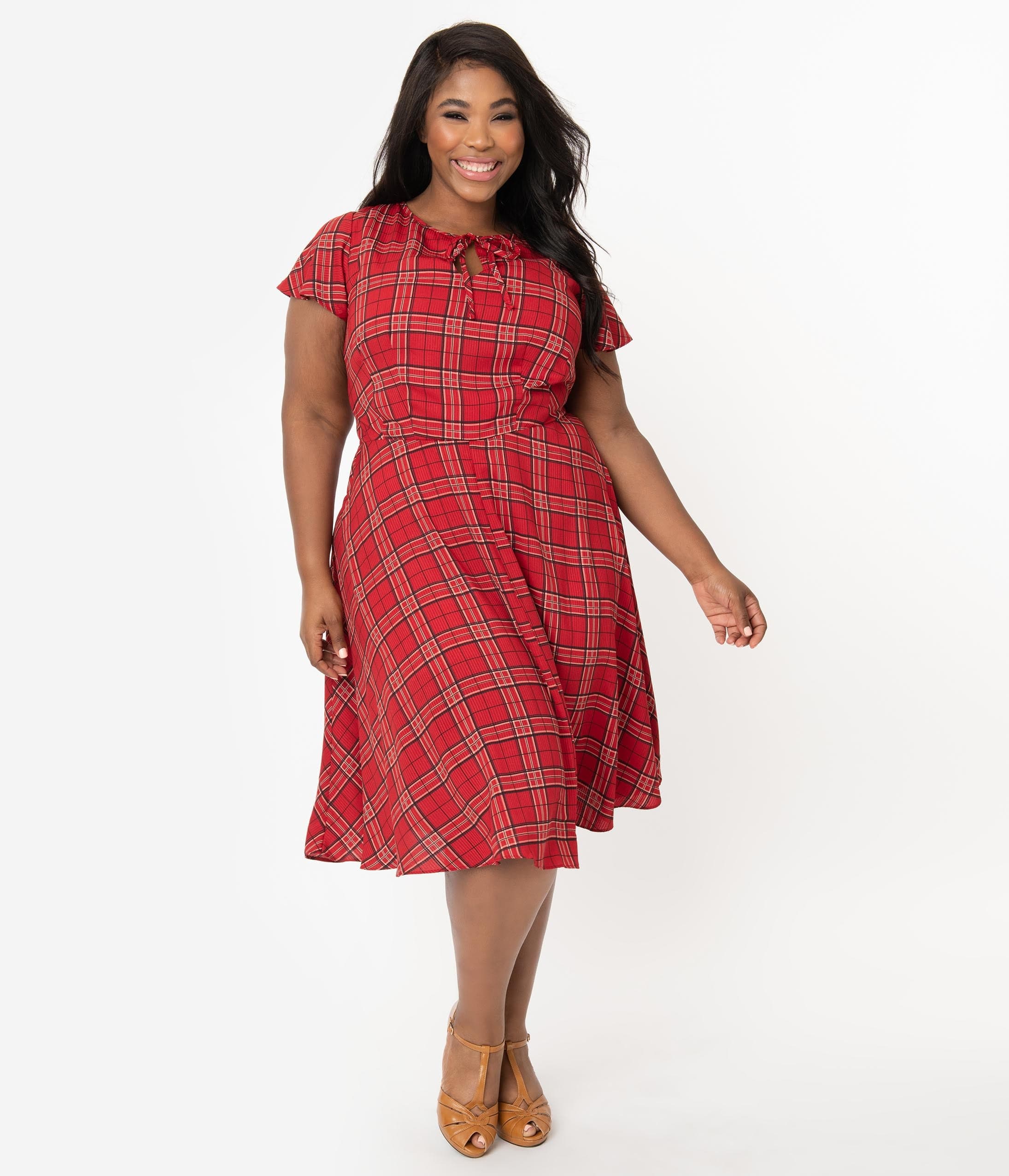 Vintage Style 1940s Plus Size Dresses