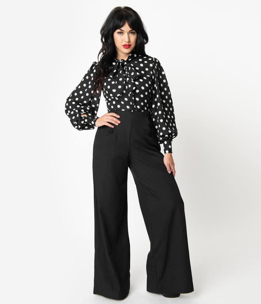 vintage high waisted trousers