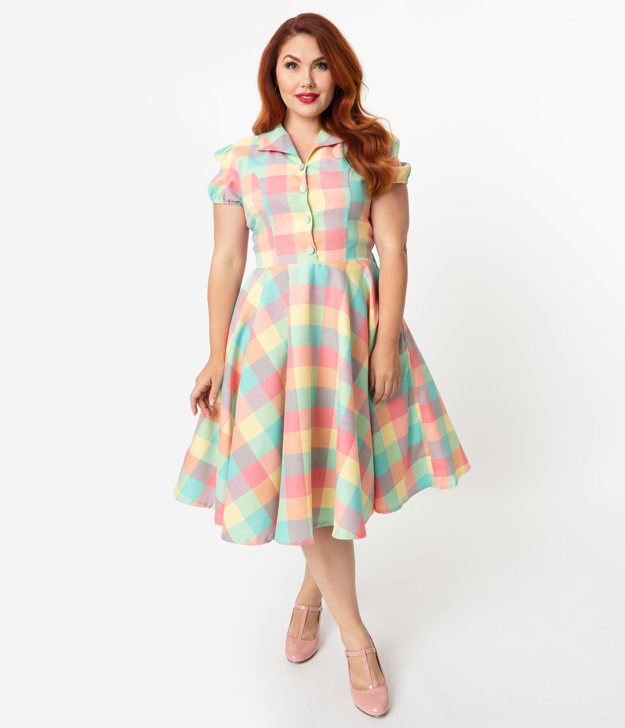 plus size summer swing dresses