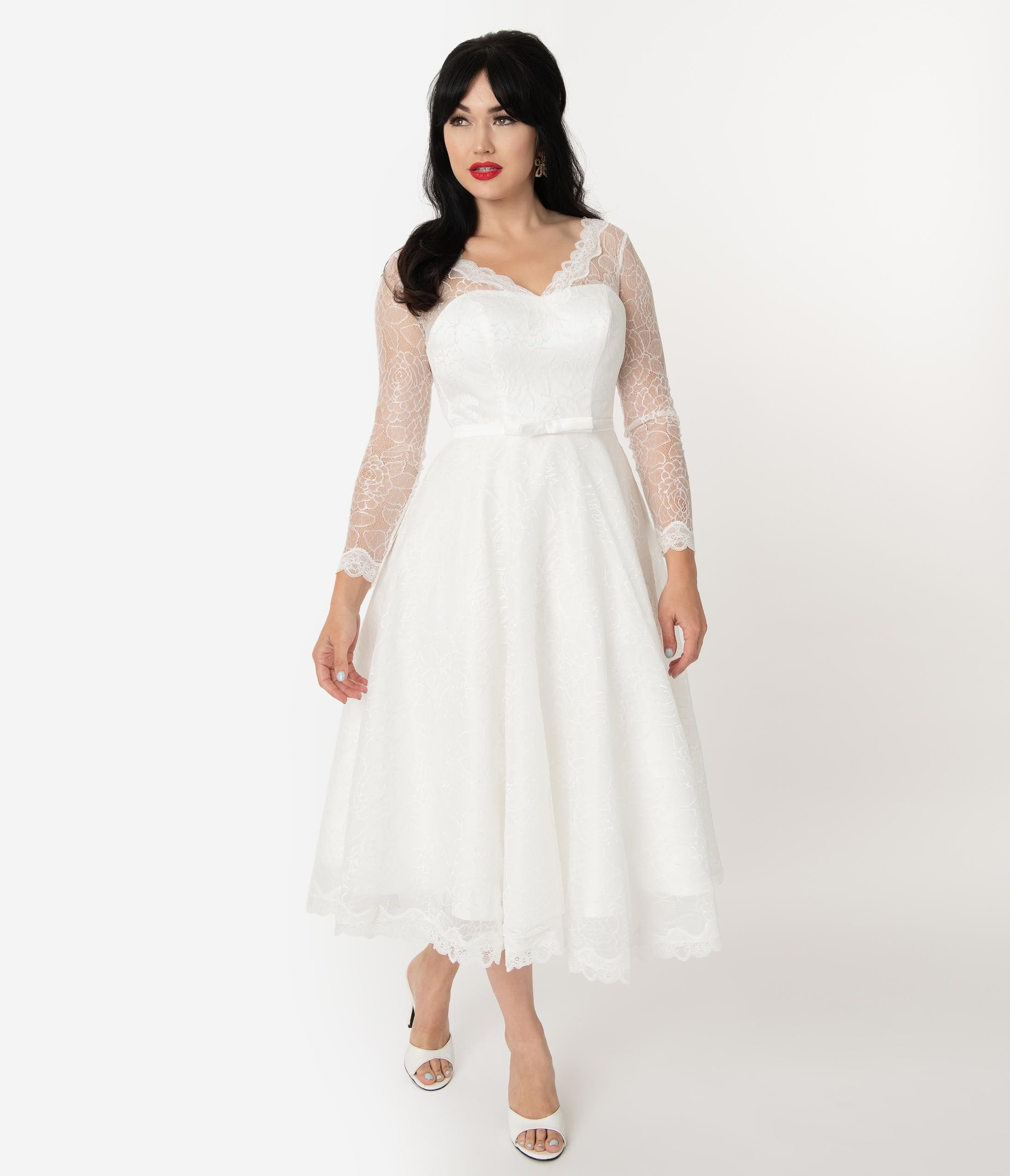 rockabilly wedding dress plus size