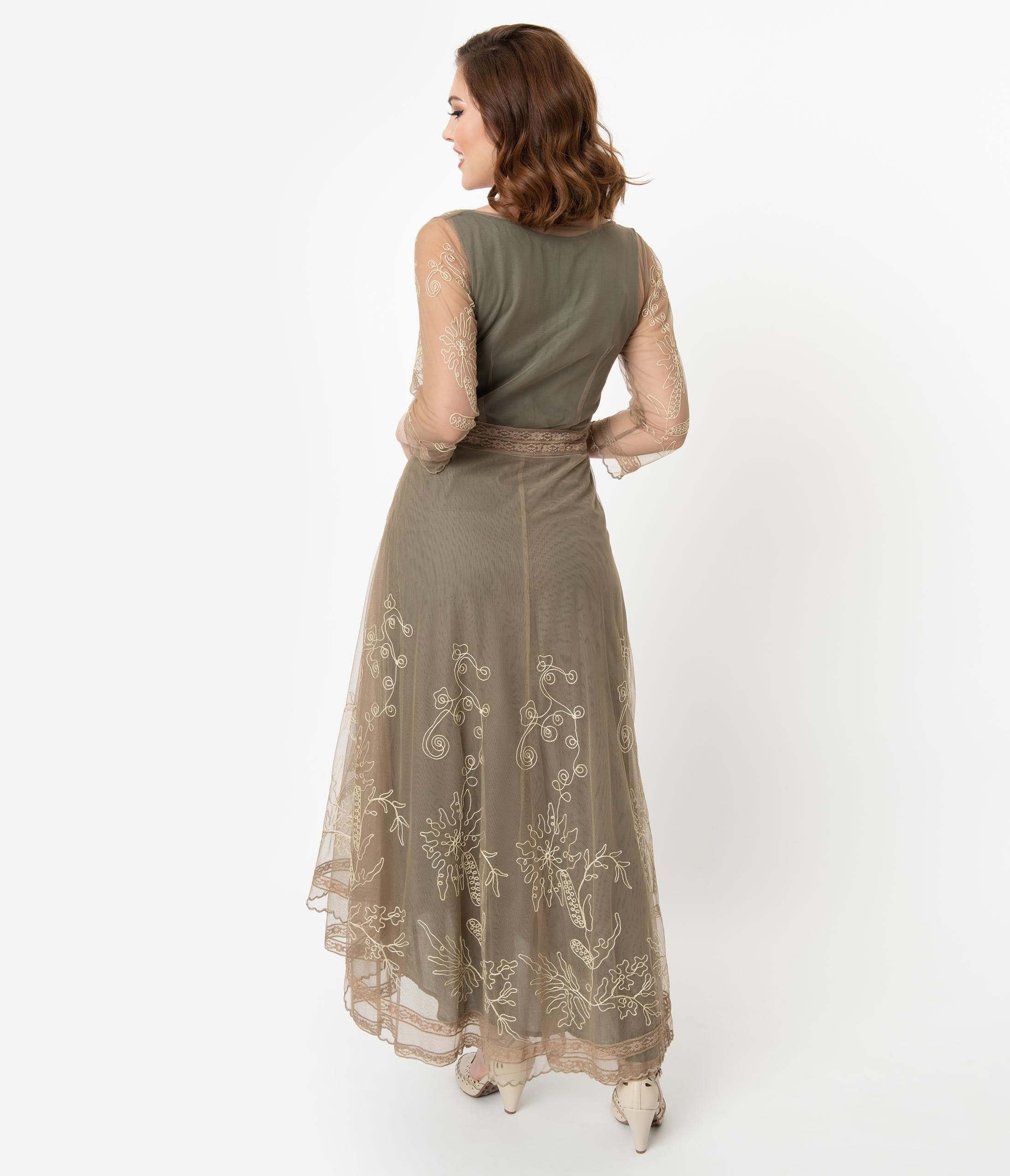 downton abbey tea dress