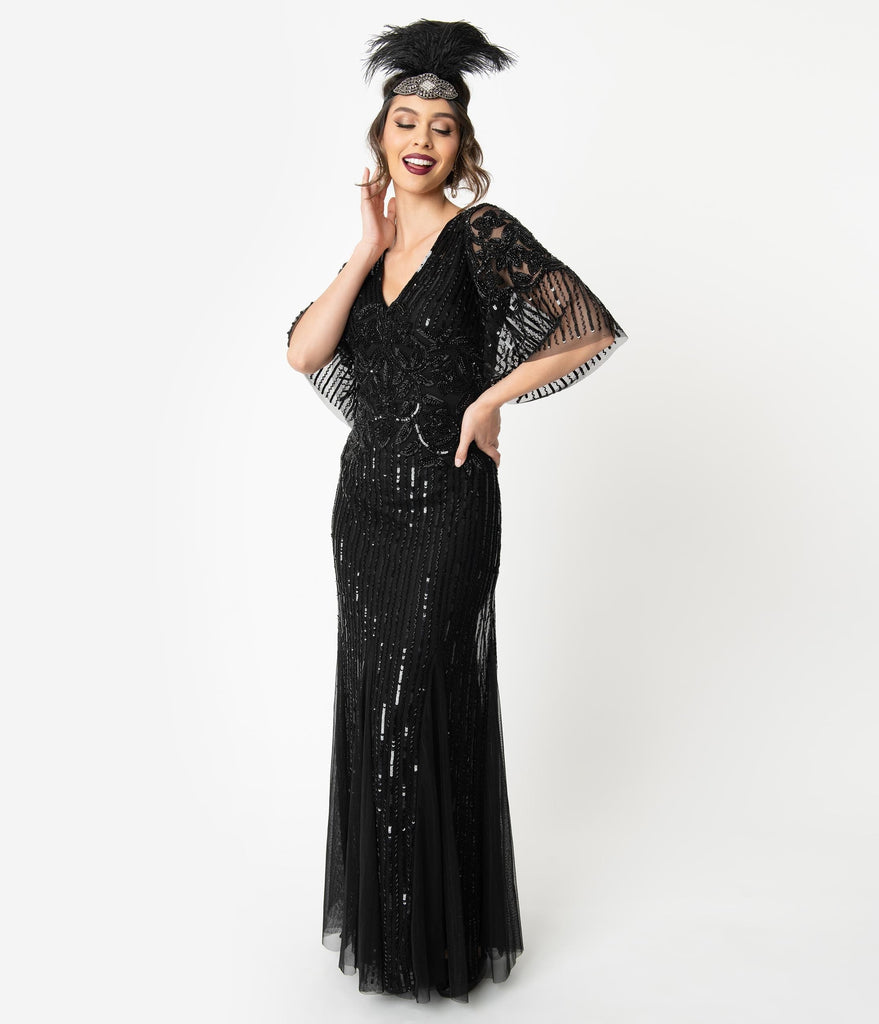 1920s style formal dresses