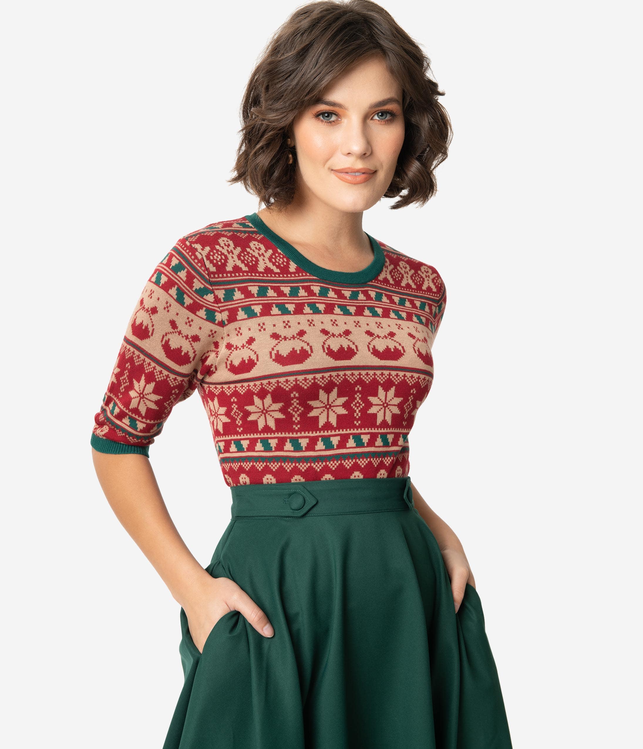 vintage style christmas dress