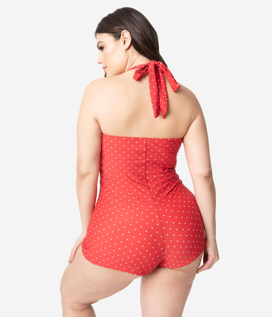 romper bathing suit plus size