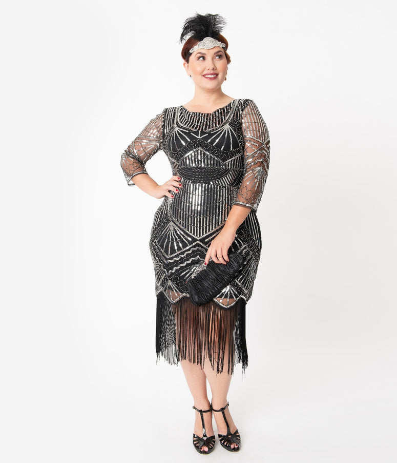 flapper dress size 6