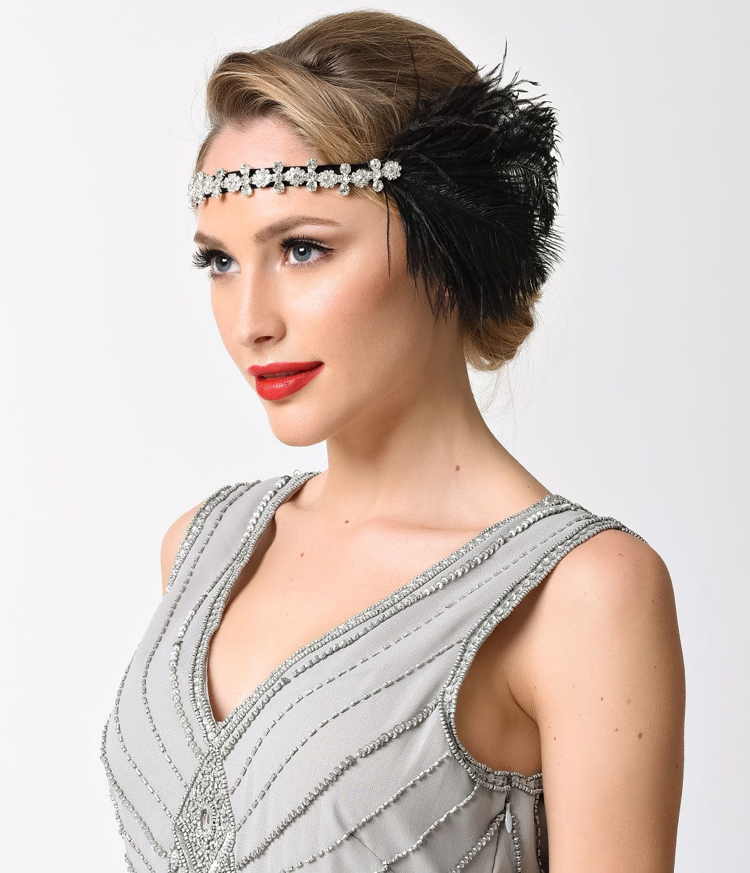 1920s Flapper Headband Gatsby Headpiece Wigs