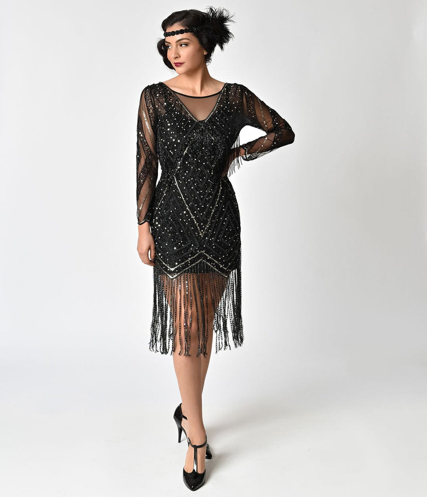 Fringe Flapper Dresses – Unique Vintage