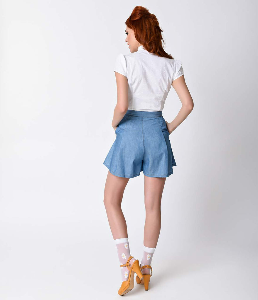 Pin Up Shorts - High-Waisted & Sailor Shorts – Unique Vintage