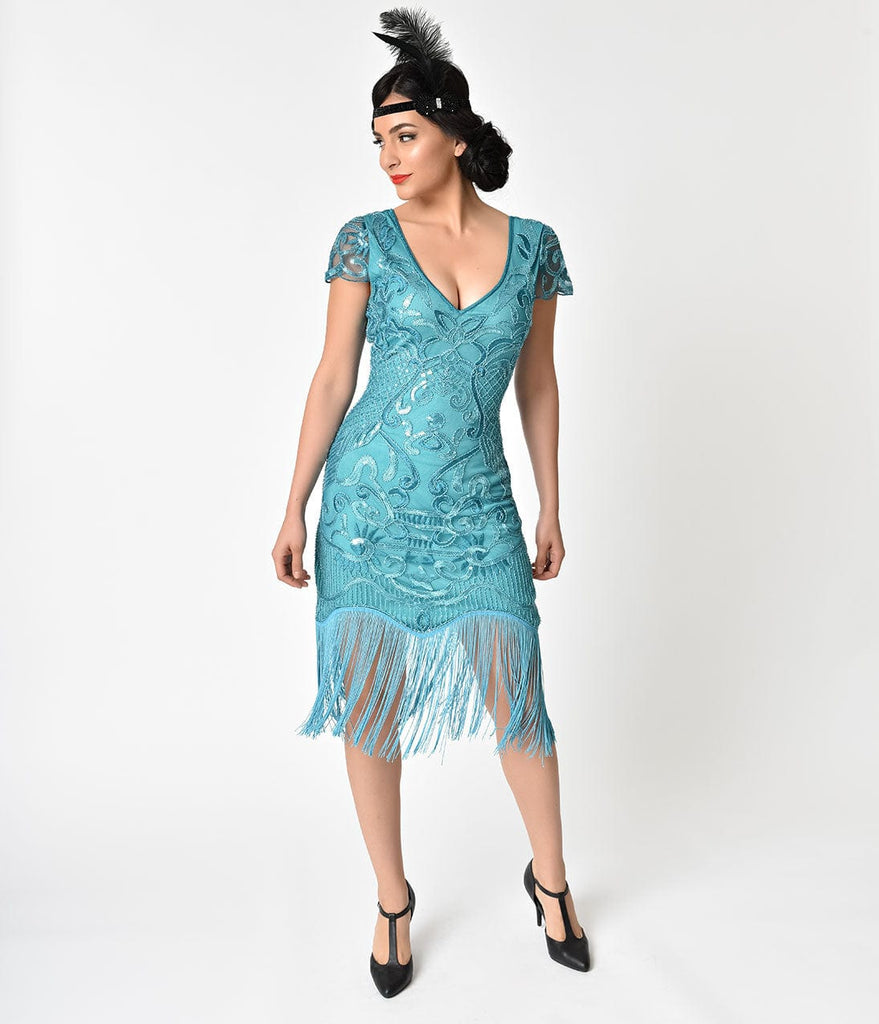 Fringe Flapper Dresses – Unique Vintage