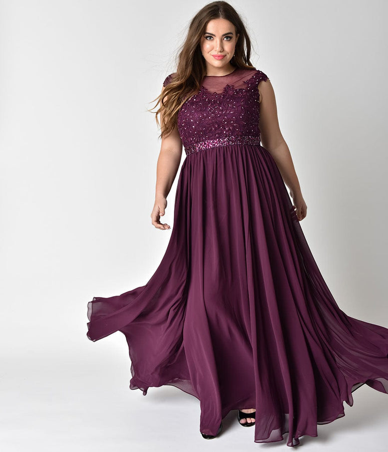 dillards ball gowns plus size