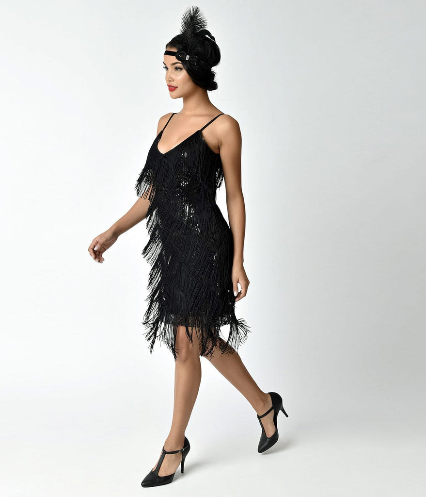 1920s Dresses & Flapper-Inspired Fashion – Unique Vintage