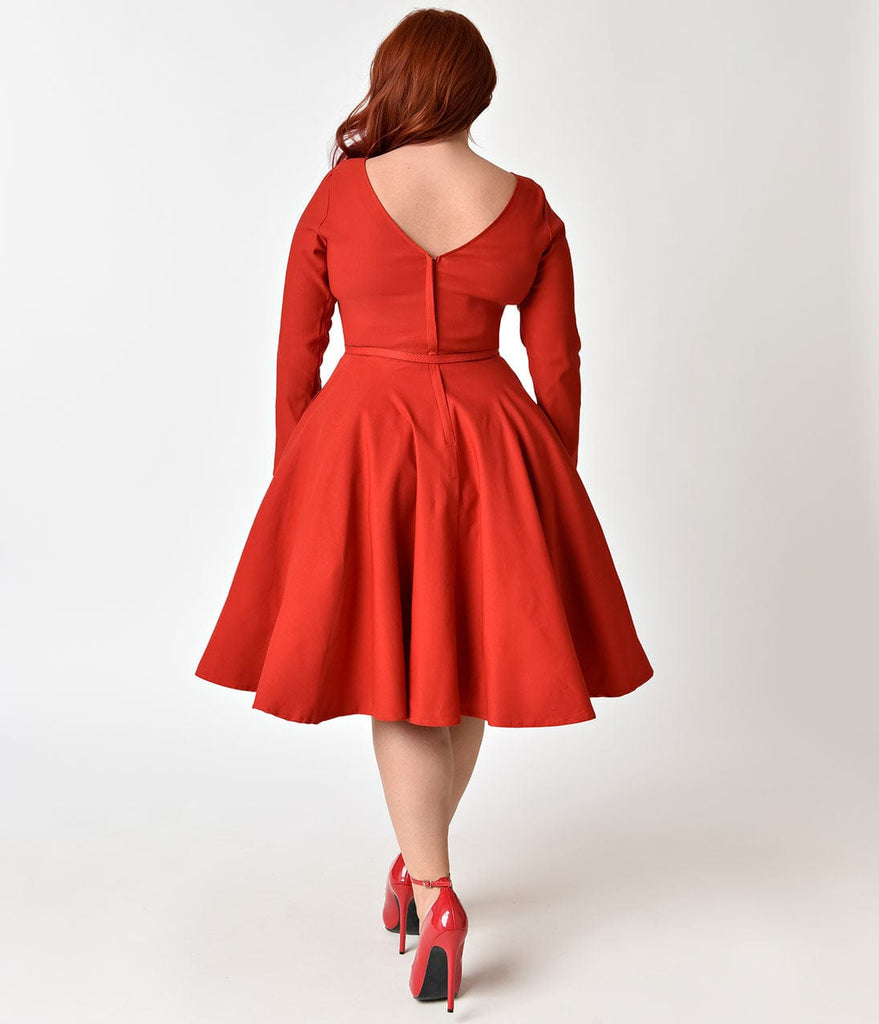 Plus Size Vintage Dresses Swing And Pencil Dresses Unique Vintage 